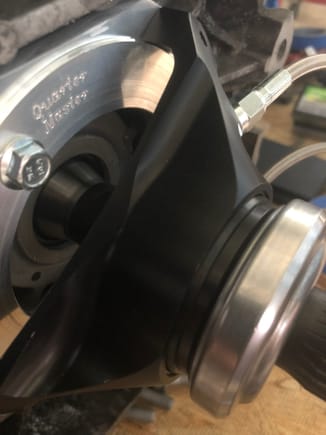 The shorter-pistoned release bearing... notable difference.
