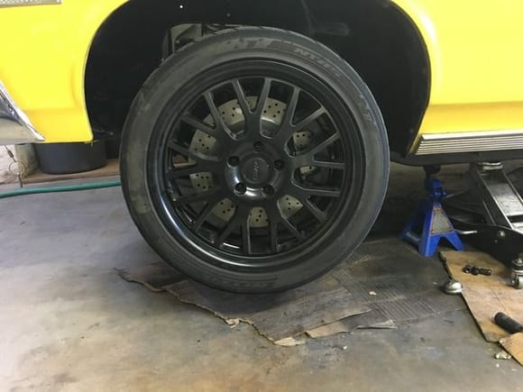 Much better than the OEM 11" rotors!