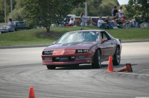 Also my first autocross event.  This is one of my favorite pictures of me racing my car.