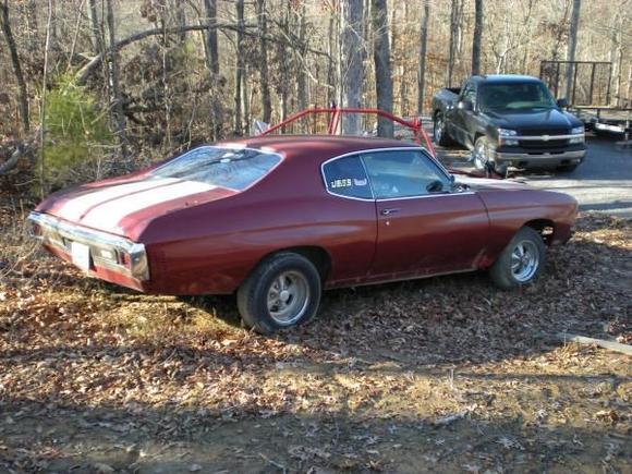 1970 chevelle,355 small block,one of these days