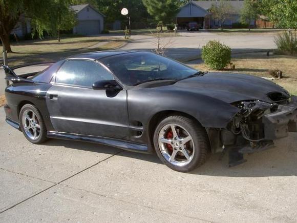 starting the process of repainting