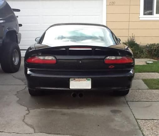 Put on the LS1 SS spoiler