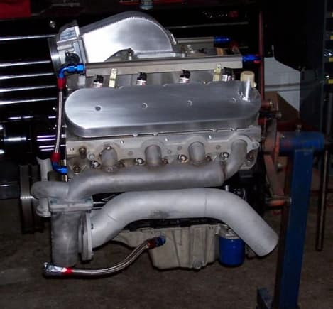 twin turbo mock-up for 01 TA