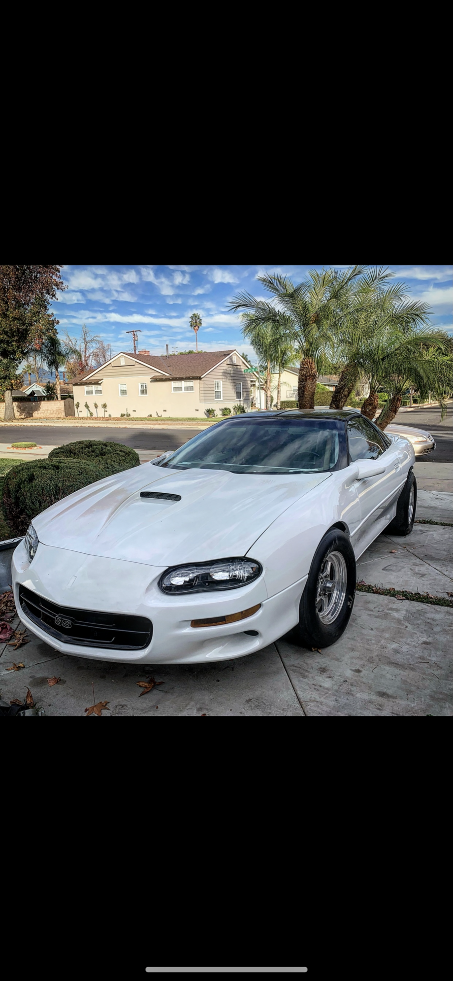 2001 Chevrolet Camaro - 2001 roller - Used - VIN 1838495947383033 - 50,000 Miles - 8 cyl - 2WD - Automatic - Coupe - White - Covina, CA 91722, United States