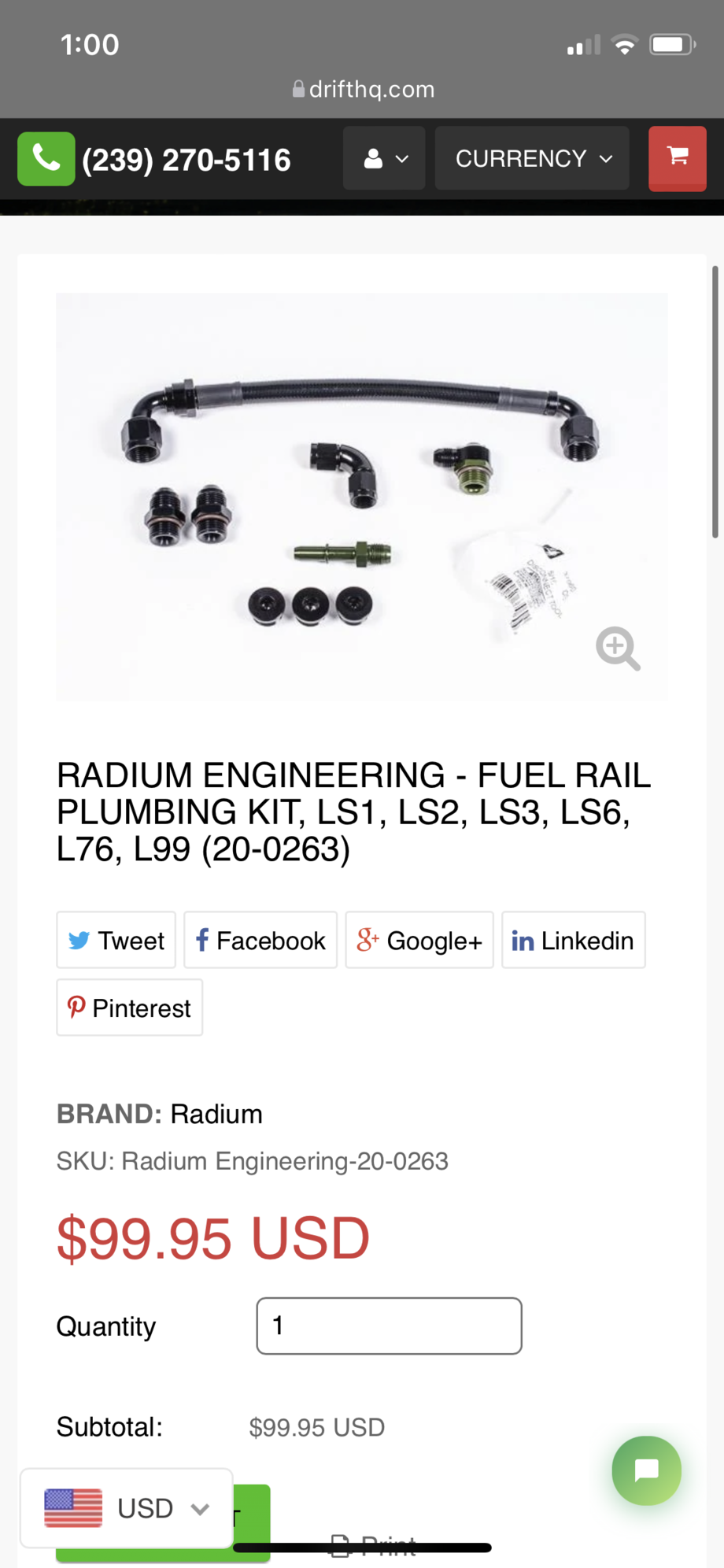Engine - Intake/Fuel - Radium LS Fuel Rail Plumbing Kit - New - 1998 to 2012 Chevrolet Chevy - Robbins, NC 27242, United States