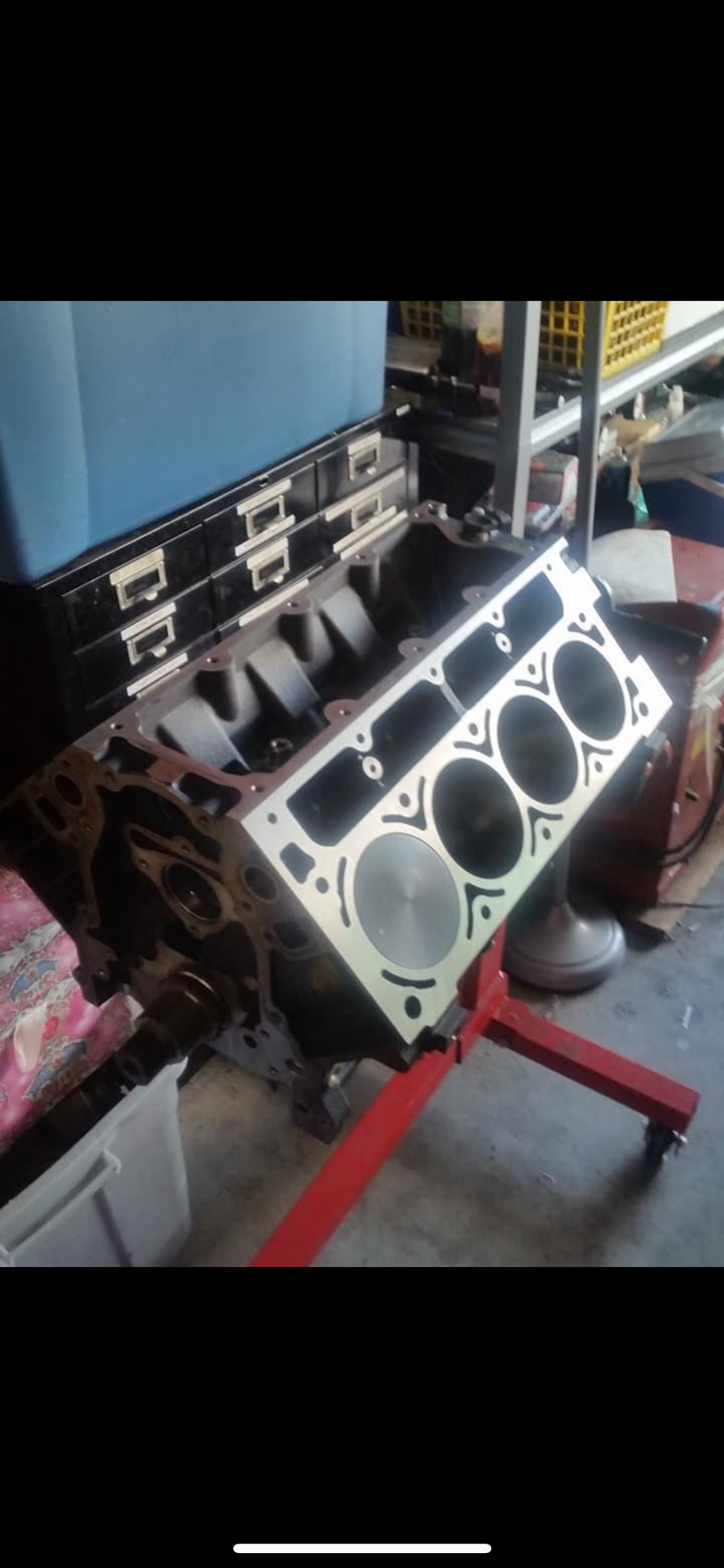 The 370� before it got the 64cc LS3 style heads