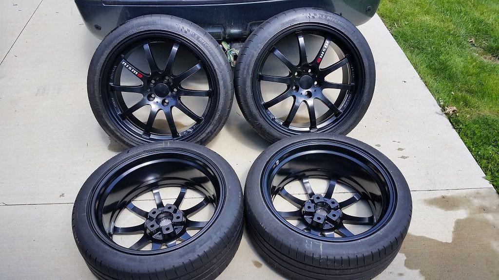 OH Rays A34 Nismo wheels Michelin Pilot SS tires - Maxima Forums