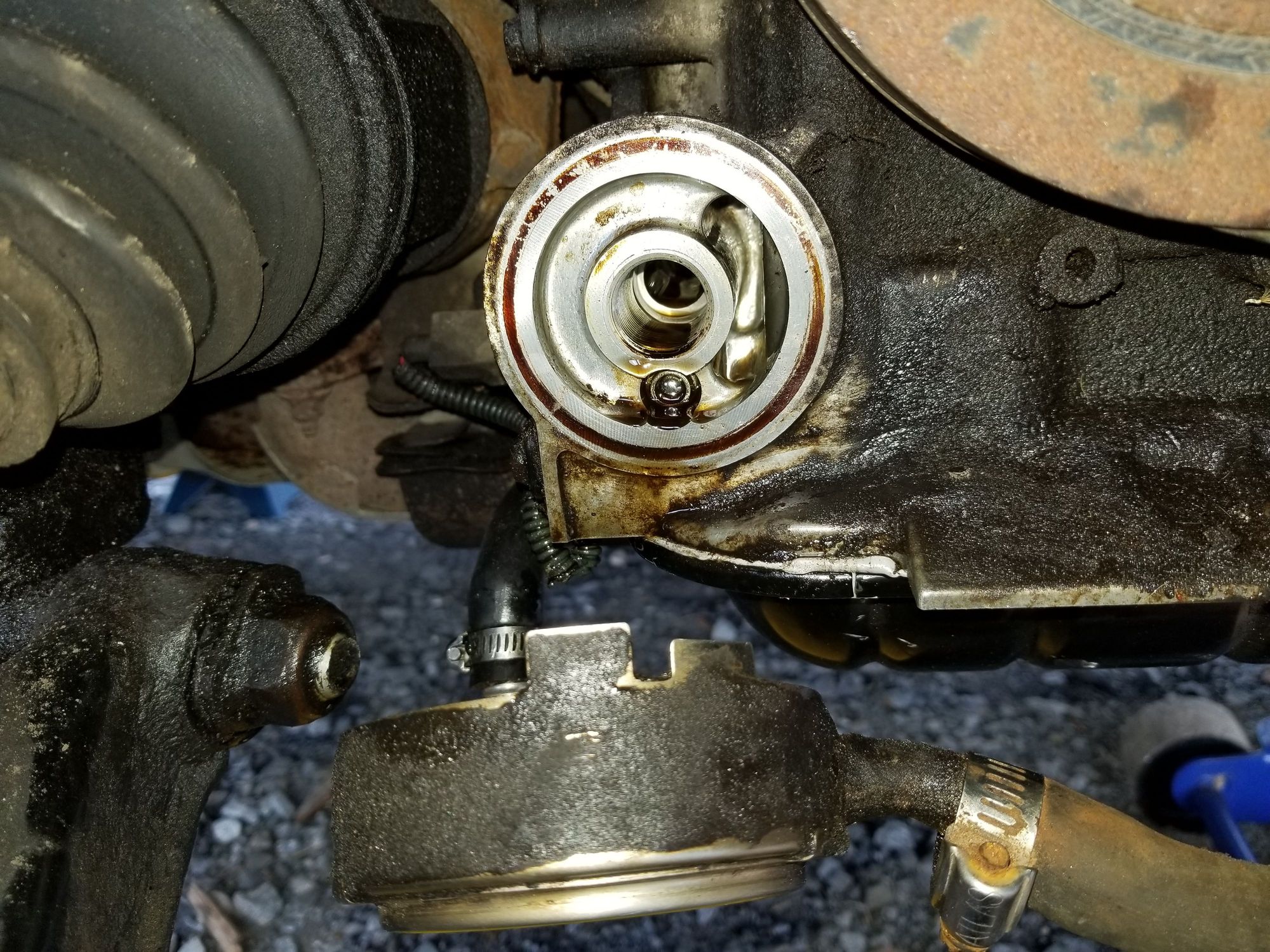 Oil Cooler issues?? Maxima Forums