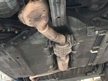 Undercarriage no rust other than a few bolts never cleaned either.