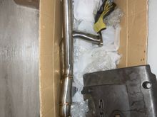 OBX Y Pipe that deletes precats ooff 5.5 maxima. Fits good imo will update when installed.
