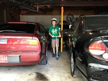 My little guy is now 15, and he talked me out of my 88 Aztec Red two-seater Z31. 

The wine red 2+2 will soon give way to a silver turbo I briefly owned in 2000. 