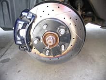 My drilled and slotted rotors