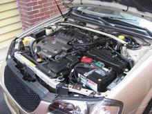 This is the most current look of the engine bay