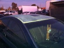 The Prep for new paint, paint will be black Tc black
