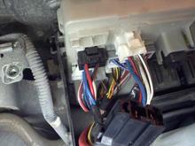 IPDM connectors.  Have to remove IPDM and bracket