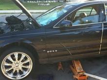 Adding brand new engine parts