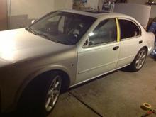Hand To replace Driver Door and Finder.