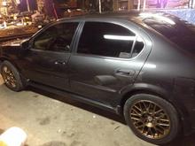 After bronze wheel paint. Evo 7 wheels I got in Japan