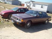 82' datsun maxima x my other pride and joy, 94' chevy beretta z26