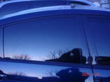New Upgraded tint- 5% on the back.