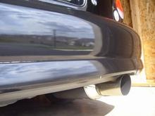 Keep that exhaust clean!  I see so many nice exhausts on cars out there that are just dogged because people don't clean them.  Drives me nuts!  This one has been on the car for 11 years.
