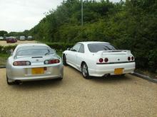 OUR R33 skyline and friends MK4 supra