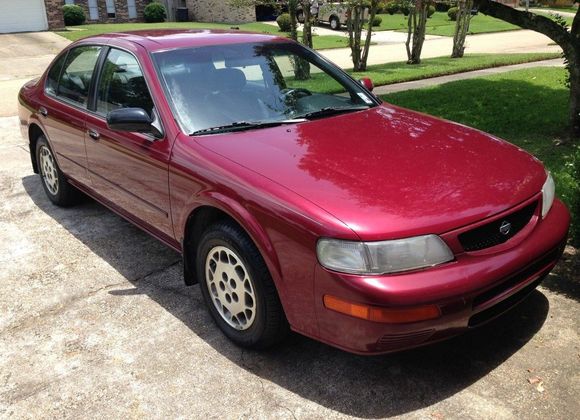 '96 GLE in glorious Ruby Pearl.