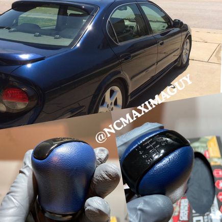 What’s up Maxima Enthusiasts I just wanted to upload and share this on the org platform. I currently refresh the 6speed OEM shift knobs using leather or marine vinyl. Reach out to me here or via my IG if you’re interested in having your shift knob refreshed.