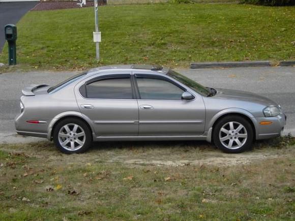 when I first got tints 35% front and 20% rear