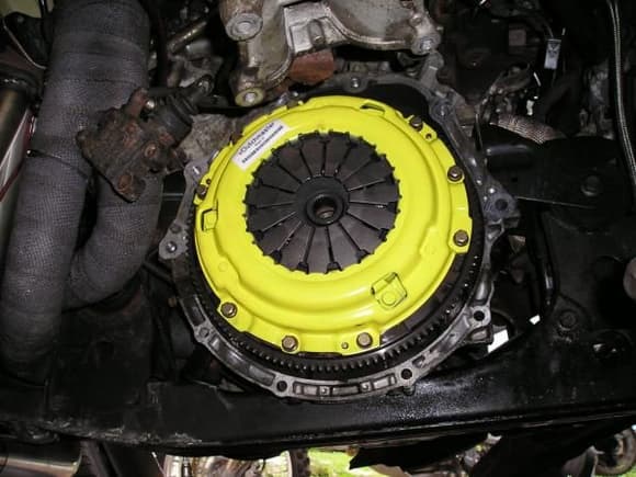 6 puck ceramic clutch, since been replaced with a spec stage 5