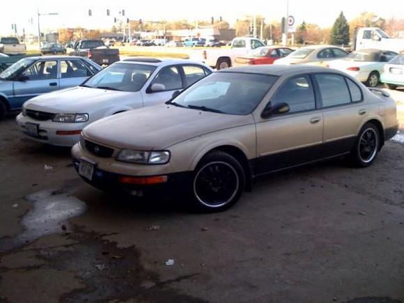 A picture of my and Kuhn_man's car.