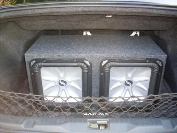 12 Inch L5 Kickers With Custom Box &amp; New Style Kicker Amp