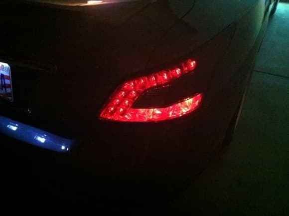 Painted Tail Lights