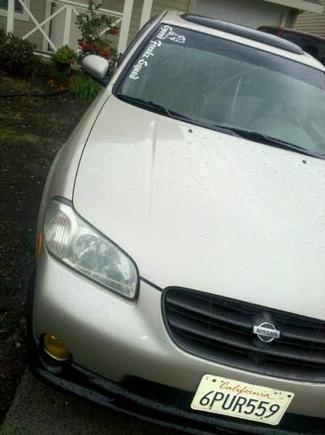 After the lip.. N Yellow fog Lights..