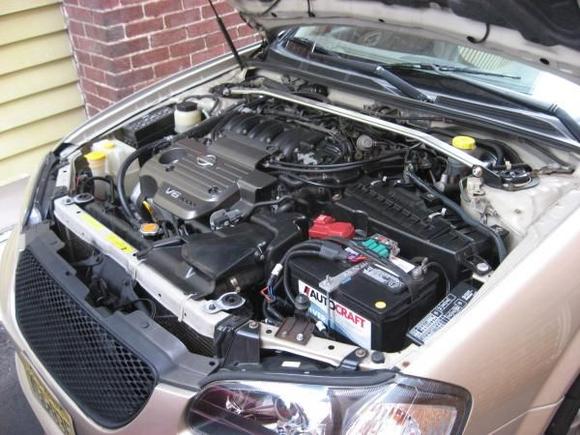 This is the most current look of the engine bay