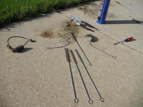 EGR Tube Clean Tools