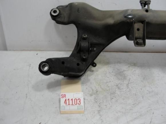 5th Generation Maxima Sub Frame Cradle Passenger Side View from Top
