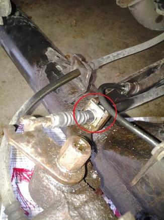 Is this the clip to remove for the E-Brake?