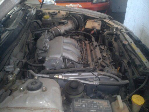 Engine bay, as ugly as it will ever be, I cannot wait to get this thing lookin sexy.