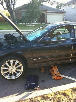 Adding brand new engine parts