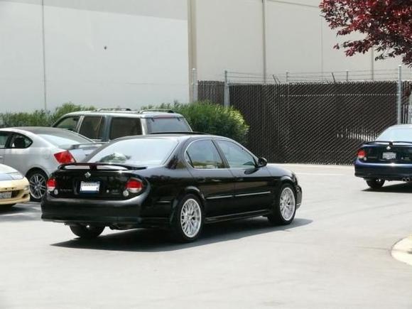 Pulling into the only and best meet in the Nor Cal .