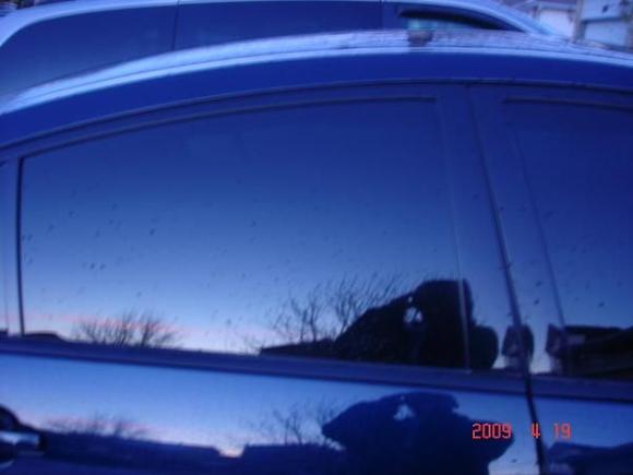New Upgraded tint- 5% on the back.