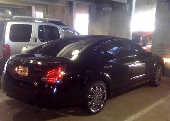 Mods so far are 20" Fusion rims, black led tails, window tint, chrome handles and spoiler.  Coming soon:  dash kit, mesh grill, and subs...