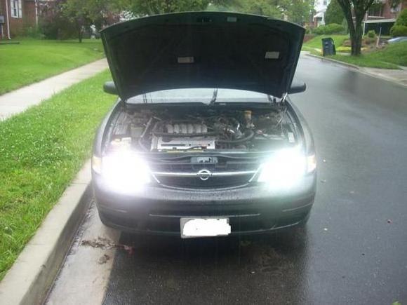 My GLE wit her Eyes Wide Open
