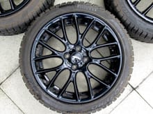 OEM 17" Wheel with Winter Tires, Detail