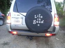 2003 Montero ltd
New Tire Cover
