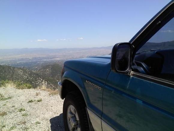 Top of a small mountain