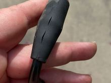 Same part- harness- electrical taped that bad boy until the new one comes in...