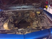 After the engine got removed