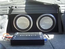 Subs &amp; Amp  Day


Subs - Rockford Fosgate P3's
Amp - Hifonics BXi-1606d Mono Class D amp